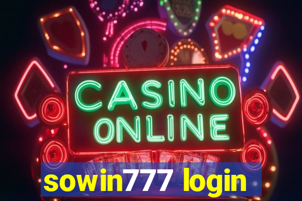 sowin777 login